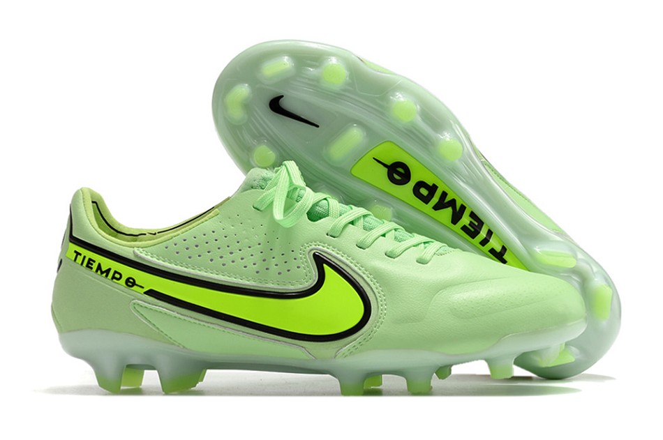 Nike Tiempo Legend 9 Elite FG - vert jaune